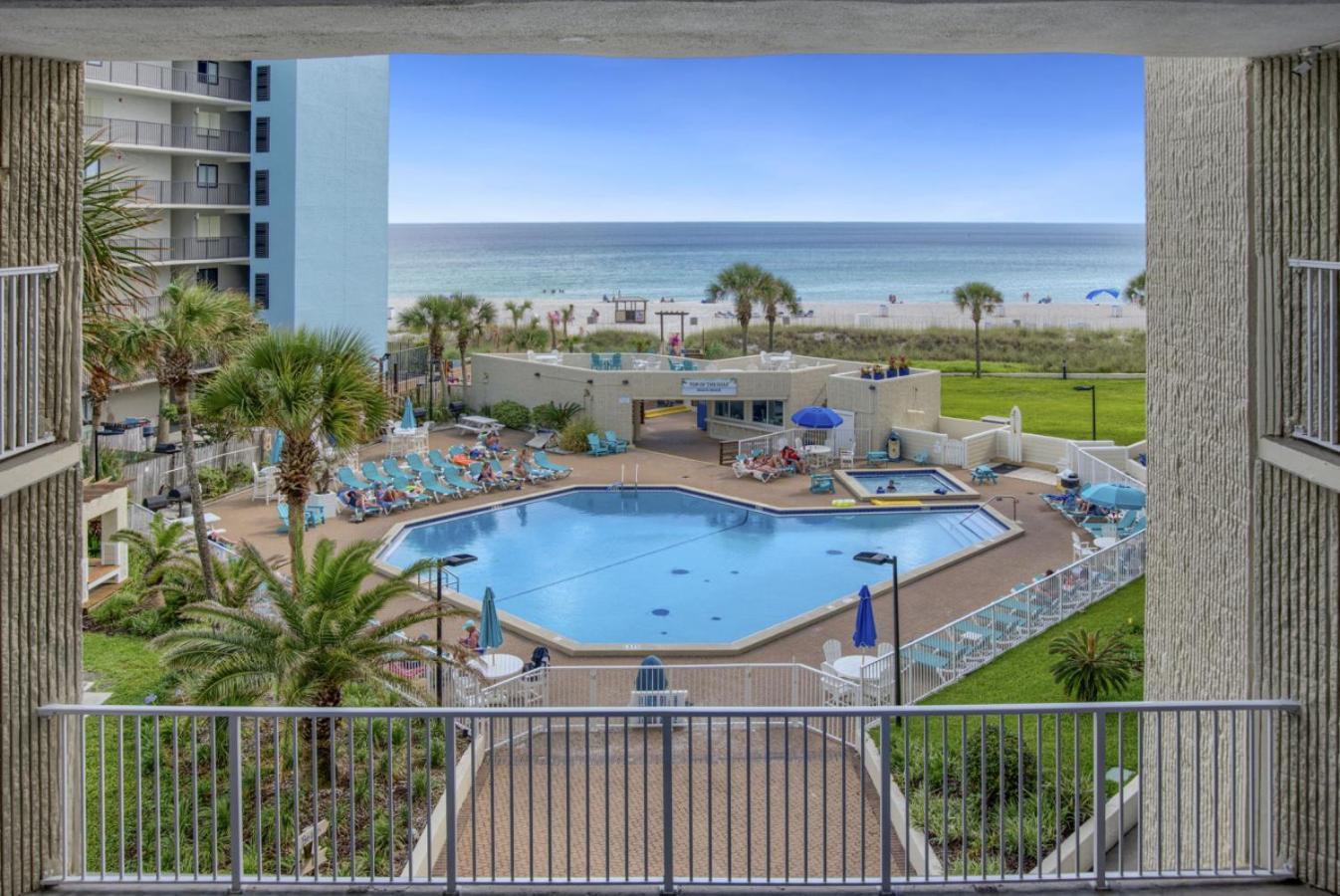 Seas The Day - Top Of The Gulf 320 - Beach Front Resort - Free Beach Chair Service Panama City Beach Kültér fotó