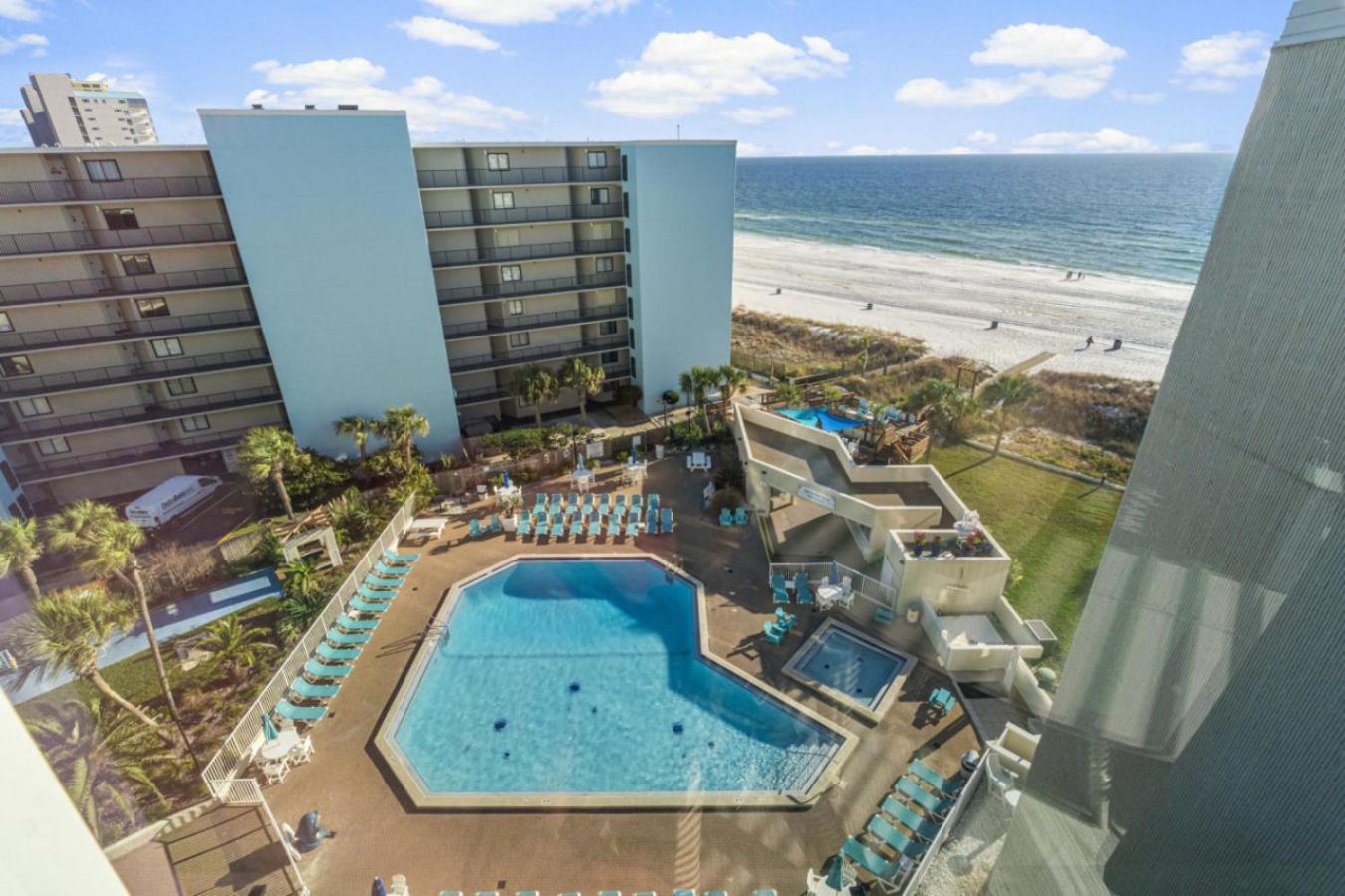 Seas The Day - Top Of The Gulf 320 - Beach Front Resort - Free Beach Chair Service Panama City Beach Kültér fotó