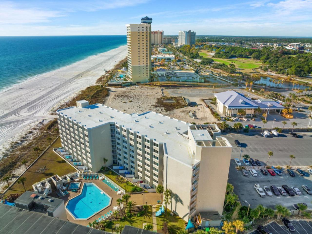 Seas The Day - Top Of The Gulf 320 - Beach Front Resort - Free Beach Chair Service Panama City Beach Kültér fotó
